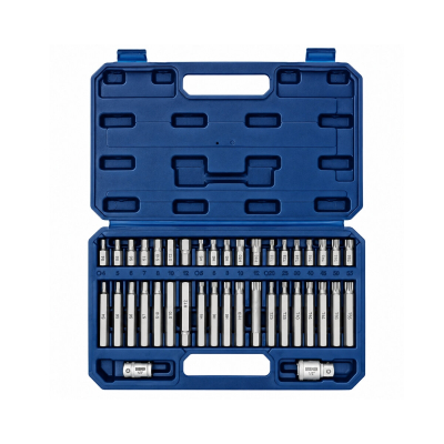 Juego De 40 Puntas Torx Allen Y Multiestria Bremen