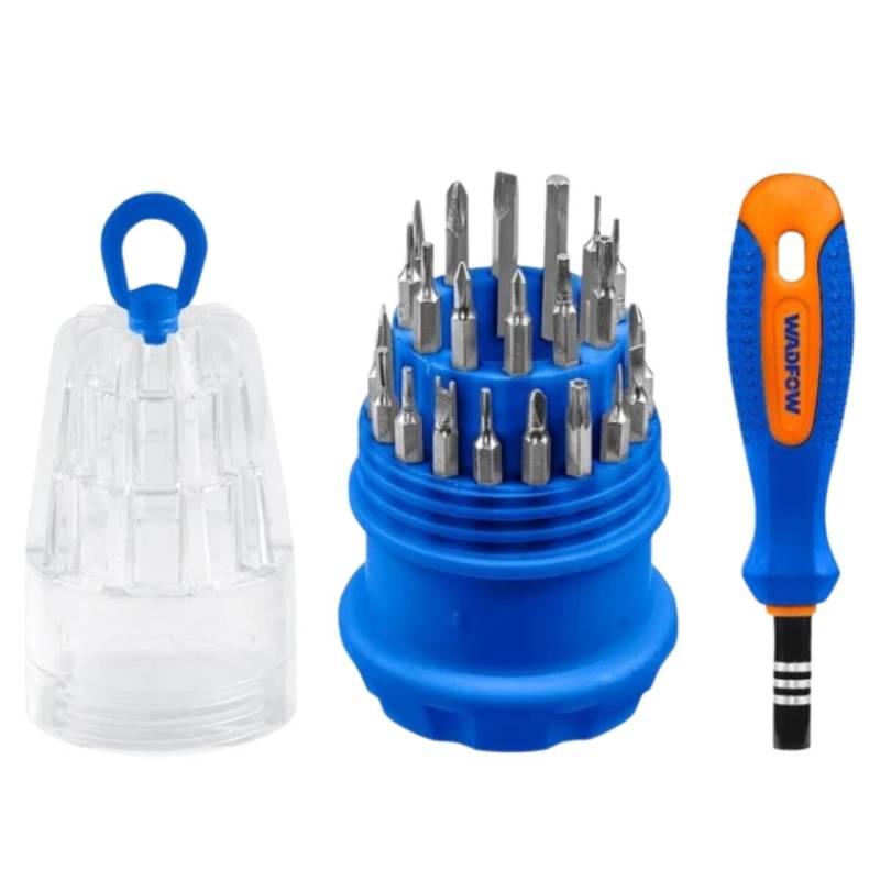 Destornillador De Precision Con 31 Puntas Y Estuche