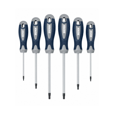 Juego De 6 Destornilladores Torx Bremen