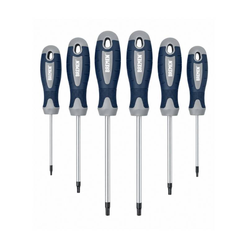 Juego De 6 Destornilladores Torx Bremen
