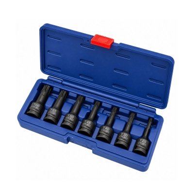 Juego De Bocallaves Torx De Impacto Encastre De 1/2