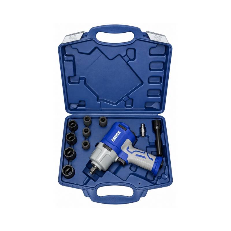 Kit Llave De Impacto Neumatica 1/2 156 Kilos Full
