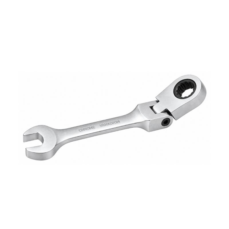 Llave Combinada Con Crique Corta Articulada 16 Mm