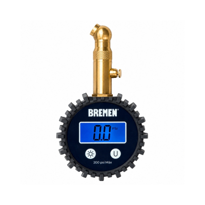 Manometro Digital Para Neumaticos Bremen 0 A 200 Psi