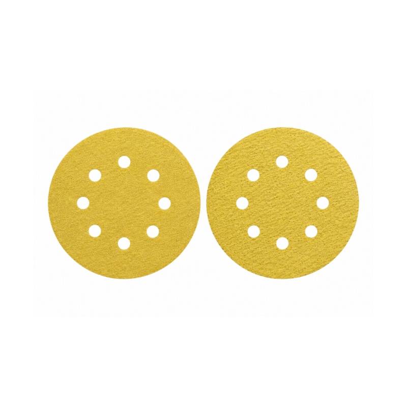 Pack De 20 Lijas Para Lijadora Roto Orbital 125Mm Velcro Abrojo Grano 150
