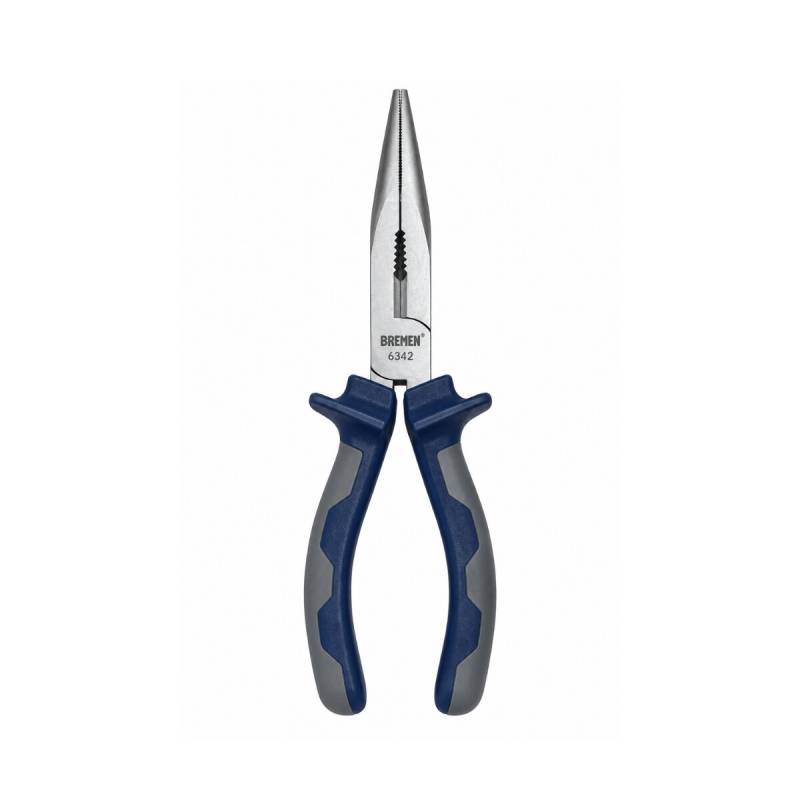 Pinza De Punta Media Caña 8 Pulgadas Bremen Pro