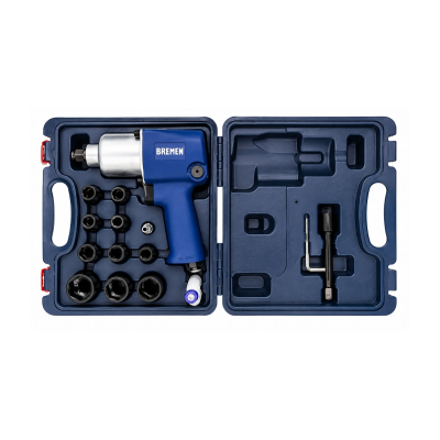 Pistola De Impacto Neumatica + Kit De Tubos Bremen 76Kg