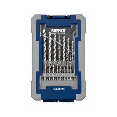 Set De Mechas De Acero Rapido De 1 A 10Mm Industriales