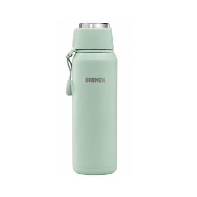Termo Acero 600Cc Doble Pared 24 Horas Verde