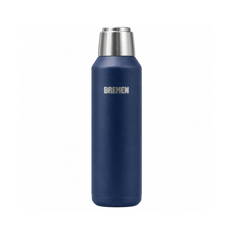 Termo Acero Inoxidable Doble Pared 24 Horas Azul