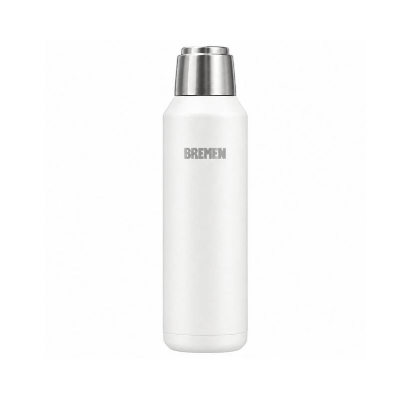 Termo Acero Inoxidable Doble Pared 24 Horas Gris