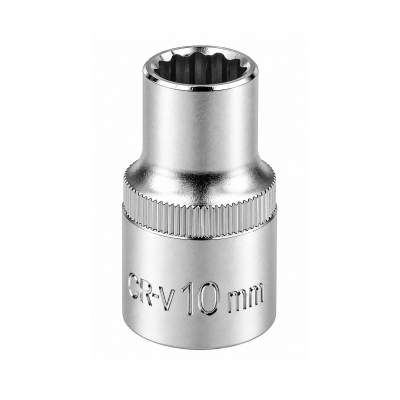 Tubo Encastre De 1/2 De 10Mm Corto Estriado