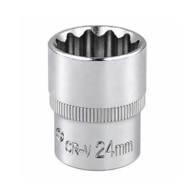 Tubo Encastre De 1/2 De 24Mm Corto Estriado