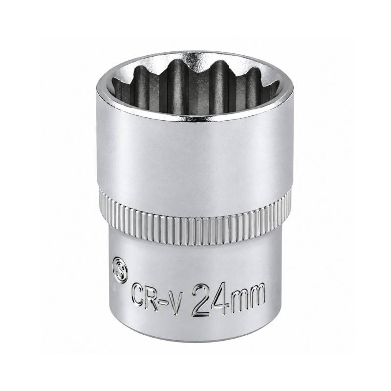 Tubo Encastre De 1/2 De 24Mm Corto Estriado