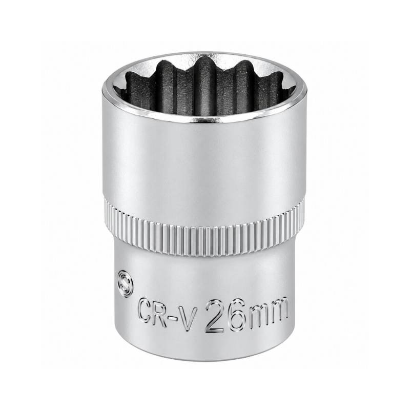 Tubo Encastre De 1/2 De 26Mm Corto Estriado