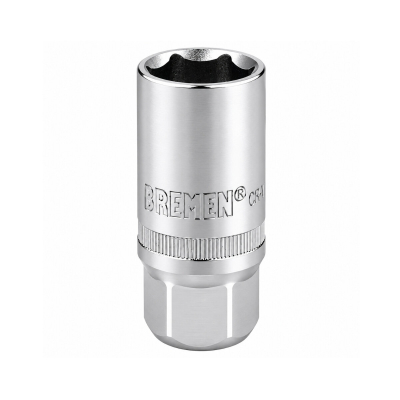 Tubo Saca Bujia 21 Mm Encastre 1/2 Hexagonal
