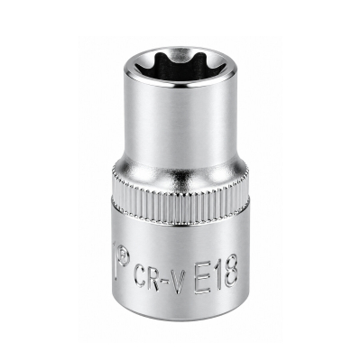 Tubo Torx Hembra Corto 1/2 E18