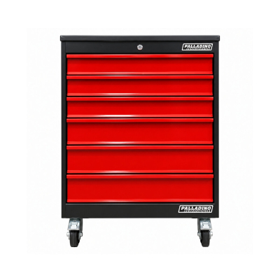 Mesa Rodante 6 Cajones Y Cerradura Palladino