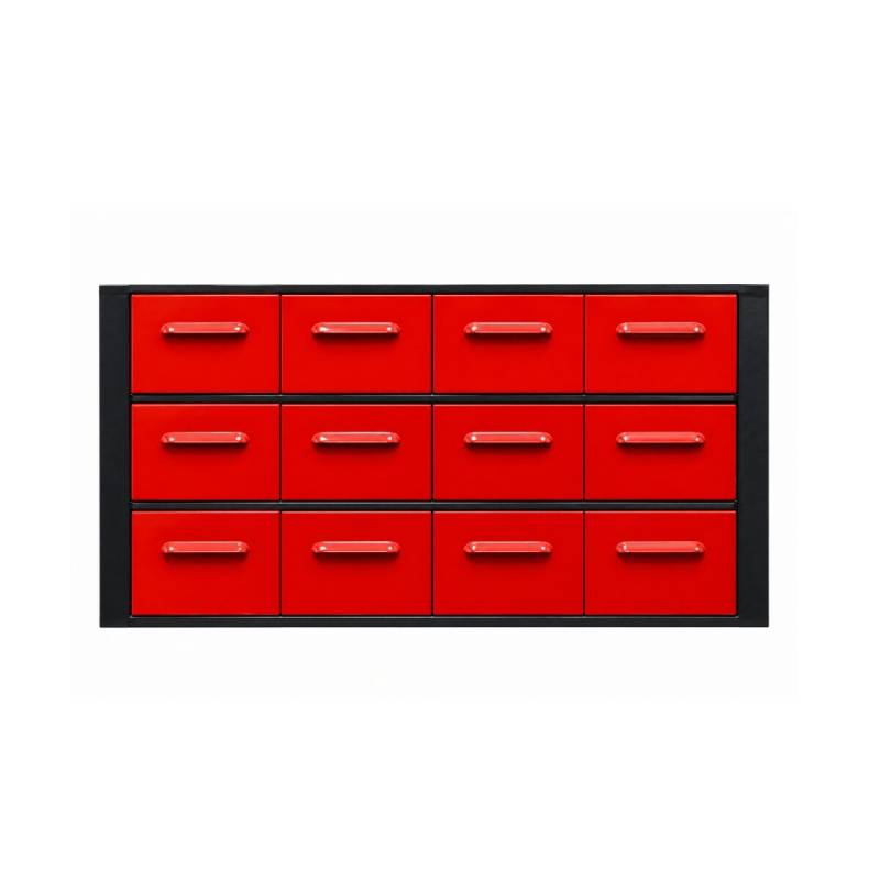 Mueble Ordenador De 12 Cajones Metalicos