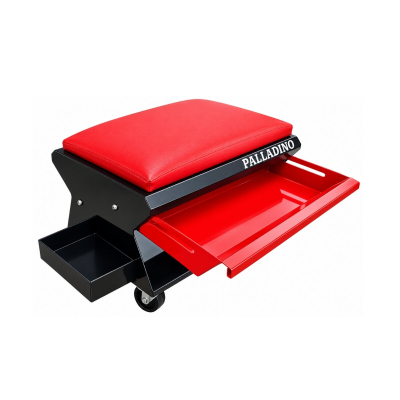 Silla Banquito Para Mecanico Con Cajon Palladino
