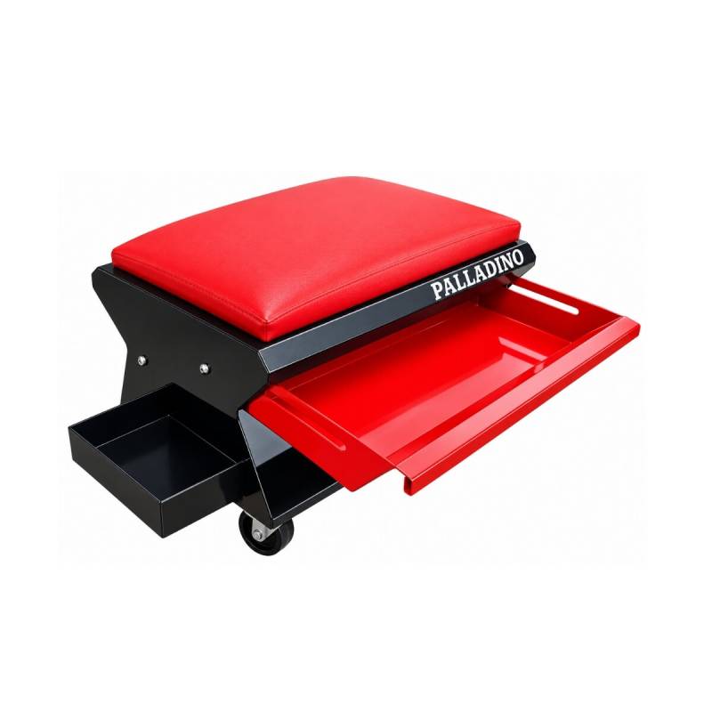 Silla Banquito Para Mecanico Con Cajon Palladino