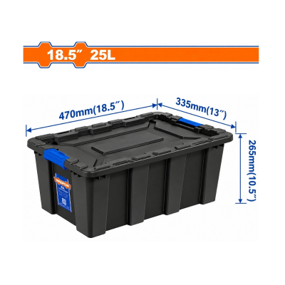 Baul Organizador Universal 25 Litros Con Tapa