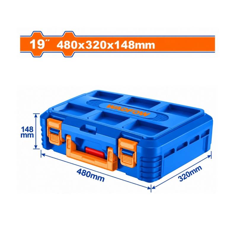 Caja De Herramientas Plastica Apilable 48Cm Ultra Reforzada