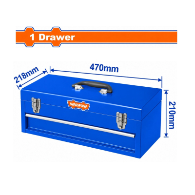 Caja Valija De Herramientas De Chapa 47Cm
