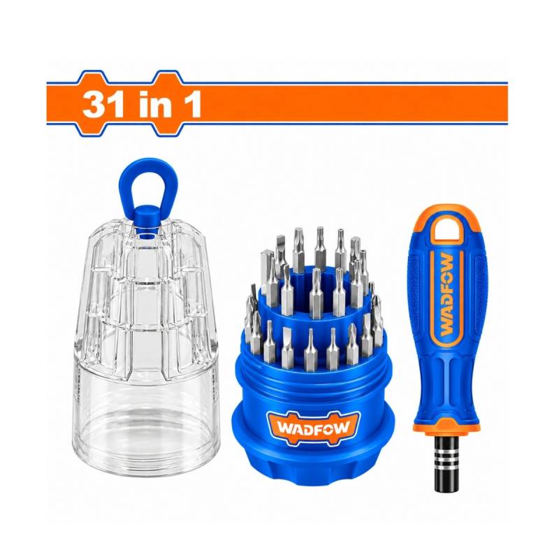 Destornillador De Precision Con 31 Puntas Y Estuche
