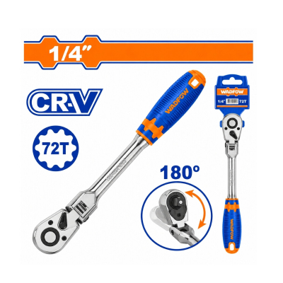 Llave Crique Cabeza Articulada De 1/4 Wadfow