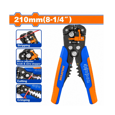 Pinza Pelacable Automatico Con Crimpeadora Wadfow