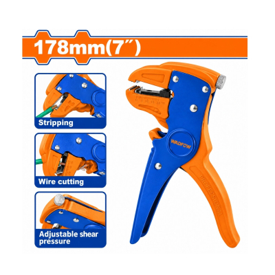 Pinza Pelacable Lateral Automatico 3 En 1 - Metalico Wadfow