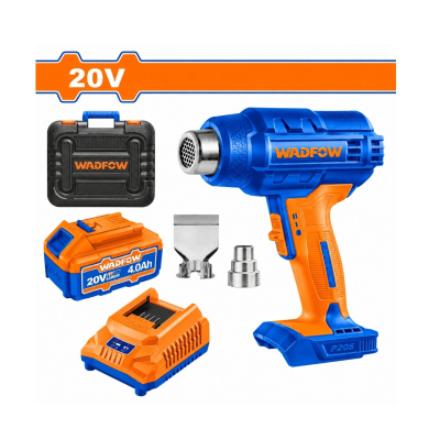 Pistola De Calor A Bateria 300-550° 20 Volts + Maletin