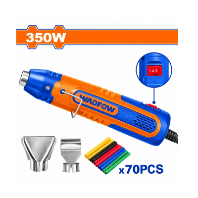 Pistola De Calor De Mano Portatil 350W Con Accesorios