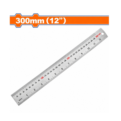 Regla De Acero De 30Cm Metrica Y Pulgadas