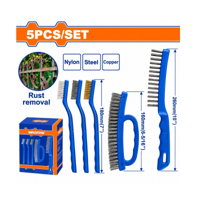 Set De 5 Cepillos De Mano Usos Multiples Wadfow