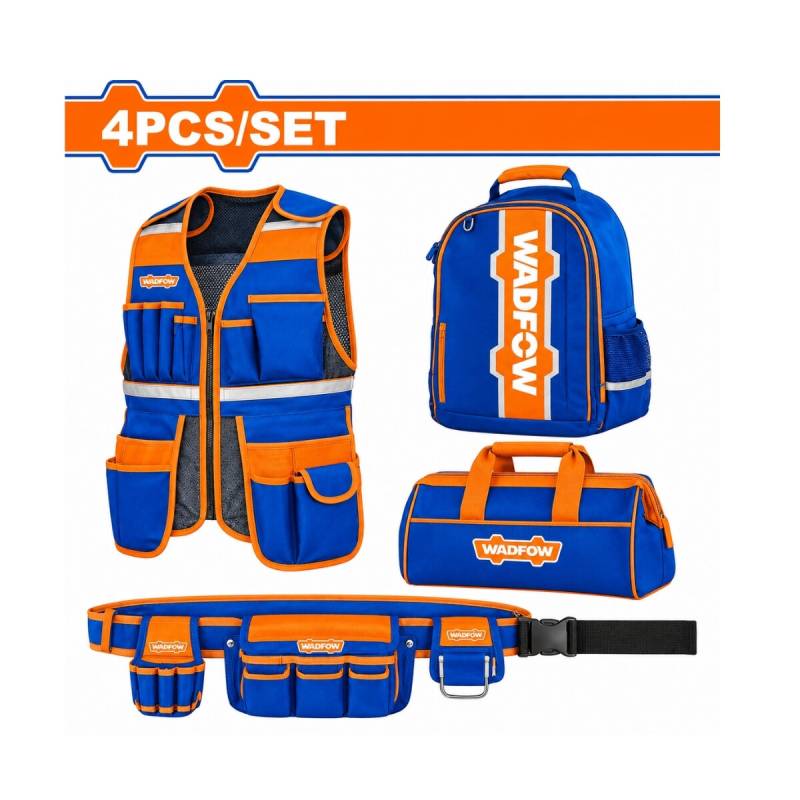 Set Portaherramientas + Mochila + Bolso + Cinturon