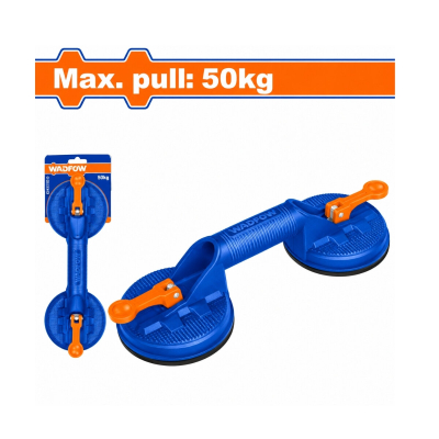 Ventosa Sopapa Doble Para Vidrios Ceramicas Hasta 50Kg Wadfow